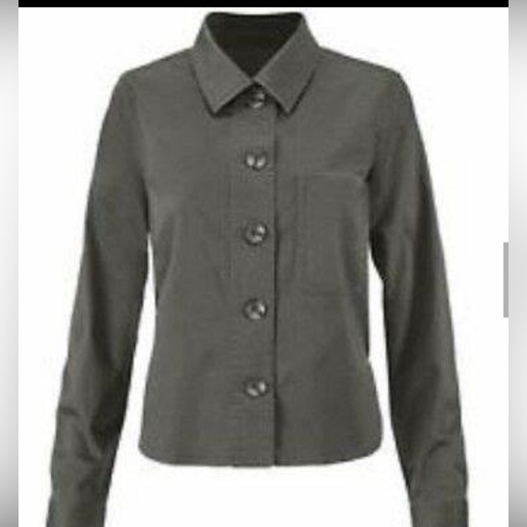 Cabi Crossroads Jacket #5298 Olive NWOT - Picture 3 of 7